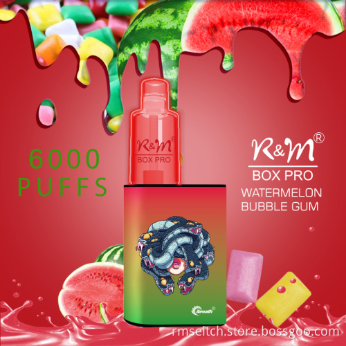R&M Box Pro disposable vape